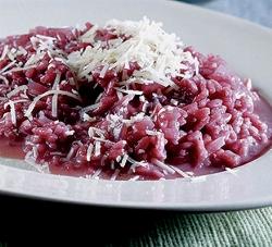 Risotto al vino rosso