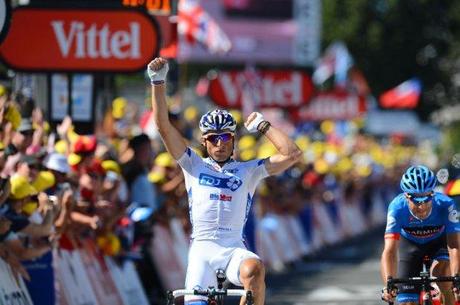 Tour De France 2012 15^ Tappa: Fedrigo batte Vandevelde in volata, Bradley Wiggins resta primo