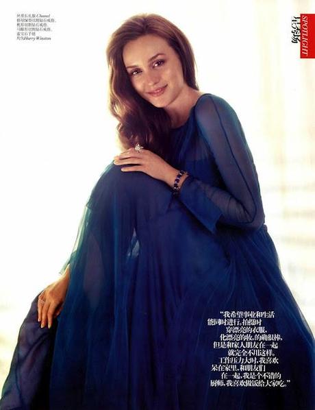MAGAZINE | Leighton Meester posa per Vogue China