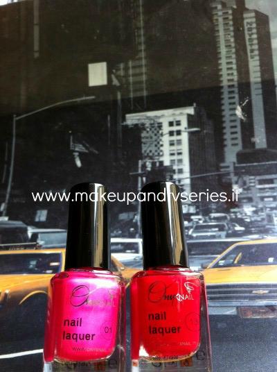 ONYX NAIL Smalti Fucsia e Rosso Scarlatto, la recensione