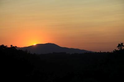 il sole è sparito in un attimo