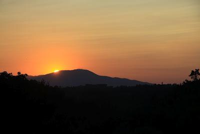 il sole è sparito in un attimo