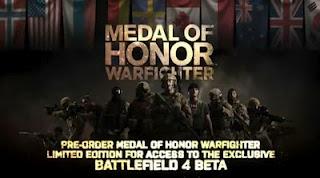 Annunciato ufficialmente Battlefield 4, beta confermata per chi acquista MOH : Warfighter
