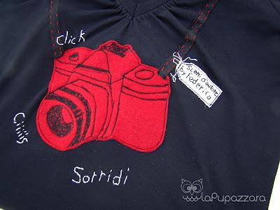 T-shirt per Fotografa