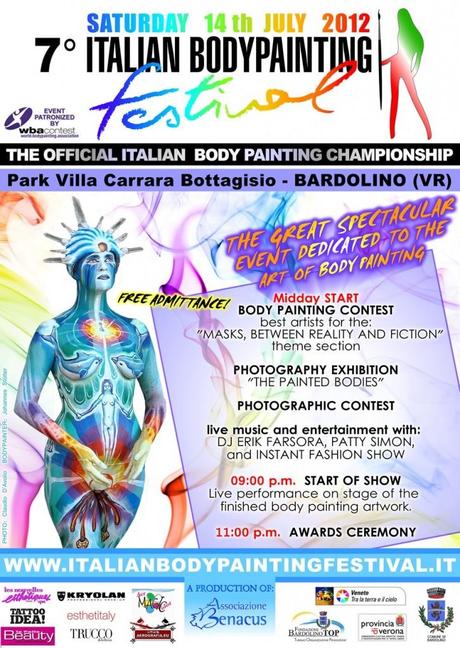 Italian body painting festival 2012 – coloured emotions