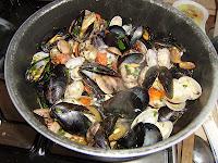 Zuppa di cozze e arselle alla cagliaritana‏ di Rosa