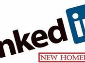 nuova homepage LinkedIn: semplice funzionale