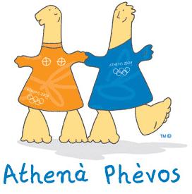 mascotte olimpiadi atene 2004