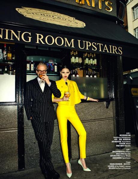 MAGAZINE | La Fabulous London di Harper's Bazaar China