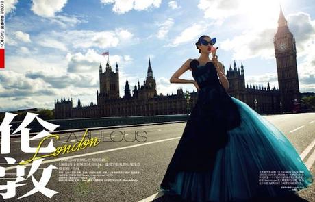 MAGAZINE | La Fabulous London di Harper's Bazaar China