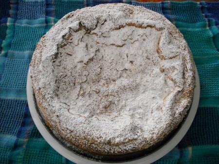 Torta di susine e mandorle