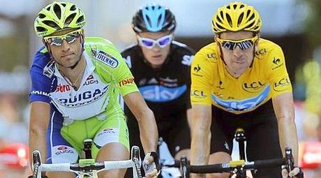 Tour De France 2012 16^Tappa: Thomas Voeckler piazza l’impresa a Bagnères de Luchon, Vincenzo Nibali attacca, Wiggins resiste