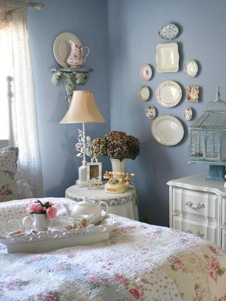 blu shabby chic