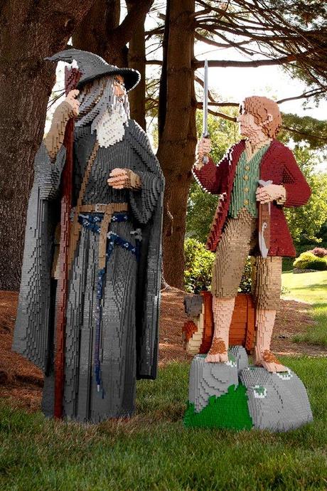 Gandalf e Bilbo di LEGO