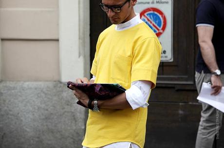 In the Street...Yellow Invaders...Florence,Milan & Paris