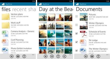 Aggiornamneto SkyDrive Nokia Lumia 900, Lumia 800, Lumia 710, Lumia 610 Caratteristiche e Download