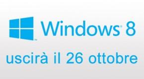 Windows 8 uscirà il 26 ottobre - Logo