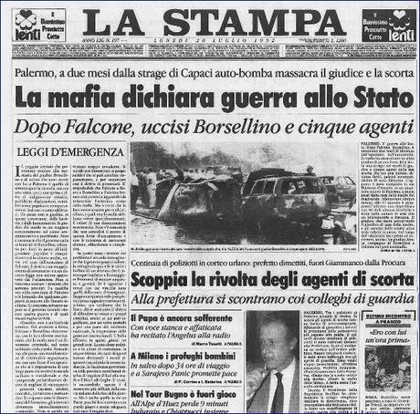 Ventanni dalla strage di Via D’Amelio