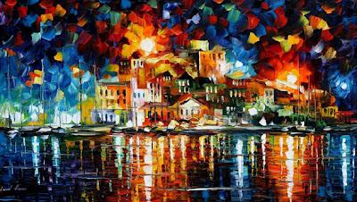 Riflessioni in riva al mare: quadri d'estate con Leonid Afremov