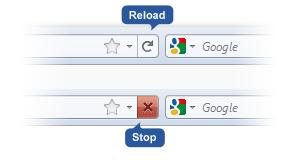 Reload/Stop Button screenshot