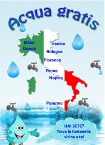 App della salute – Acqua gratis in Italia
