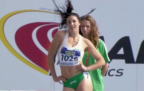 Michelle Jenneke bella e brava campionessa di atletica