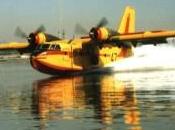Olzai Fuoco Benzone Elicotteri Canadair azione