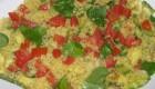 Cous cous al curry con pesce e verdure