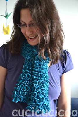 sciarpa increspata - ruffly scarf