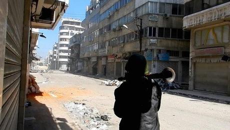 Siria.  Falsi reportage di guerra realizzati nel Qatar.