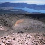 Mt. Tongariro Te Māri craters where part of the seismicity is currrently observed