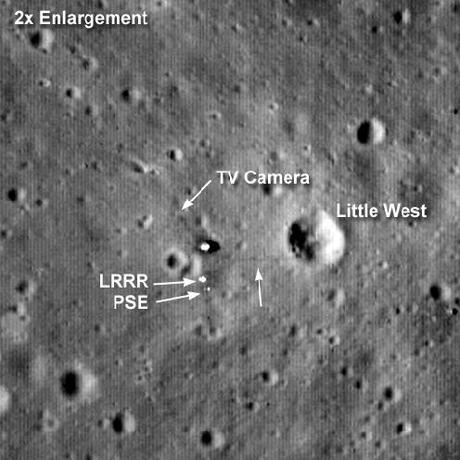 Una seconda occhiata al sito di allunaggio dell’Apollo 11