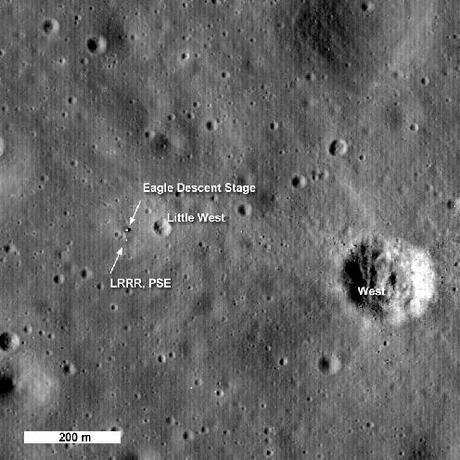 Una seconda occhiata al sito di allunaggio dell’Apollo 11