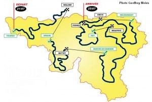 Tour de Wallonie: tappe e partenti