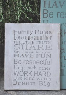 Family Rules...