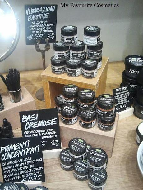 Lush via del Corso Roma, cambio look + Emotional Brillance