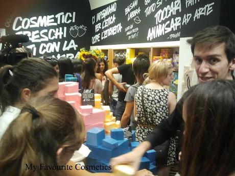 Lush via del Corso Roma, cambio look + Emotional Brillance