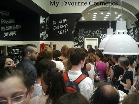 Lush via del Corso Roma, cambio look + Emotional Brillance