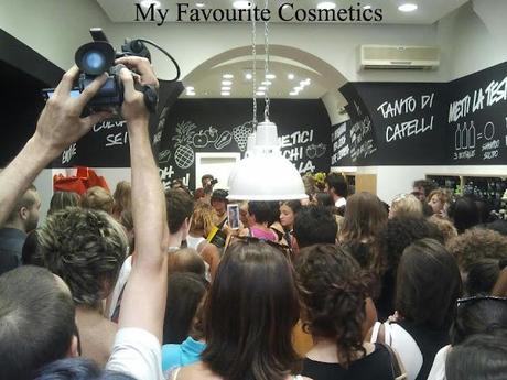 Lush via del Corso Roma, cambio look + Emotional Brillance