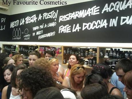 Lush via del Corso Roma, cambio look + Emotional Brillance