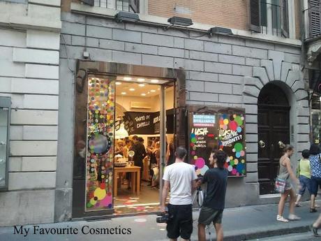 Lush via del Corso Roma, cambio look + Emotional Brillance