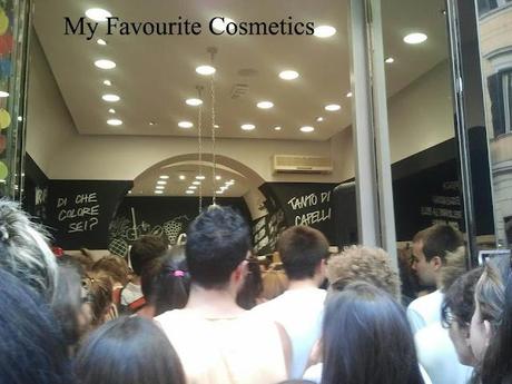 Lush via del Corso Roma, cambio look + Emotional Brillance