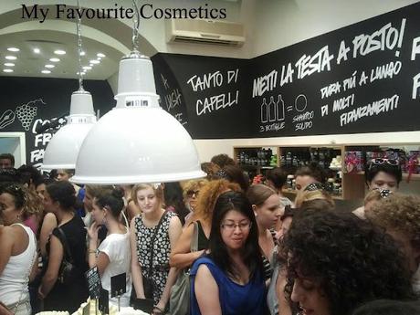 Lush via del Corso Roma, cambio look + Emotional Brillance