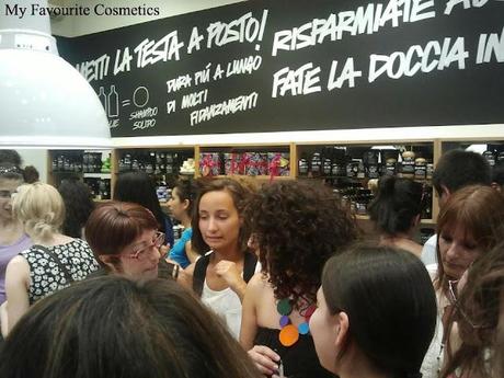 Lush via del Corso Roma, cambio look + Emotional Brillance