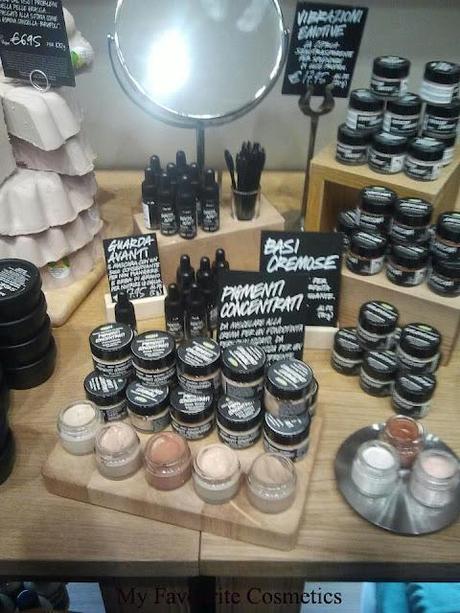 Lush via del Corso Roma, cambio look + Emotional Brillance