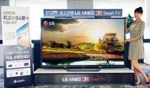 La gigantesca TV da 75″