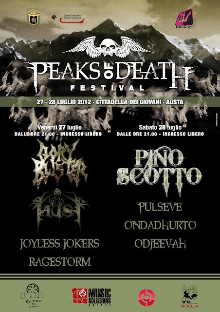 PEAKS OF DEATH FESTIVAL 2012