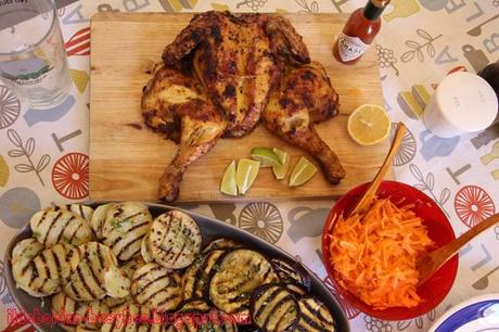 Sunday Roast -  Pollo alla Diavola Piri-piri or Spatchcock Piri-piri Chichen