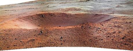 Marte - Opportunity verso il cratere Sao Gabriel