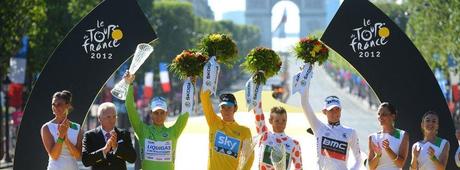 Tour De France 2012 20^Tappa: Bradley Wiggins conquista Parigi, Froome secondo, Nibali terzo, Mark Cavendish vince la volata